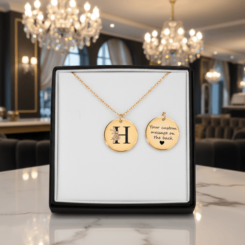 Collier personnalisé prénom doré élégant bijou femme